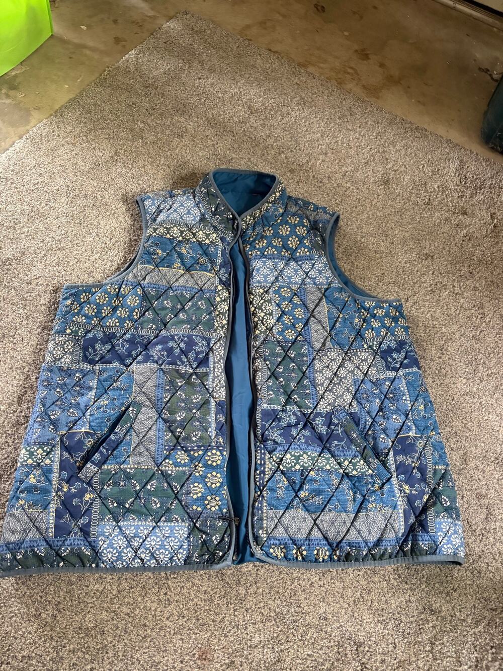 Coldwater Creek womens 3x reversible vest